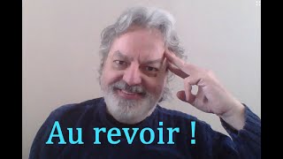 Au revoir !