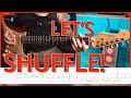 Classic Shuffle Blues Guitar with Tabs – Play Like a Pro!