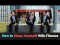 How to Clone Yourself with Filmora |Tutorial