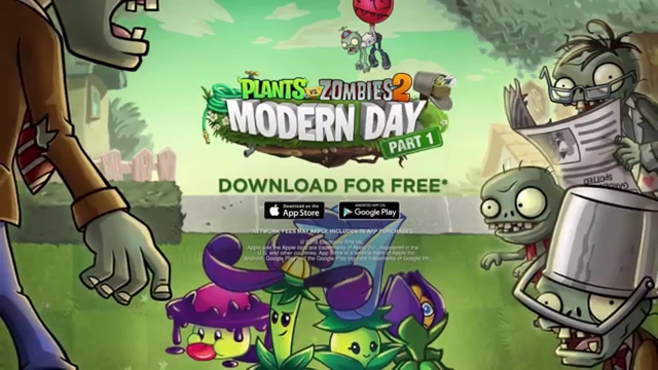 Plants Vs. Zombies 2 Modern Day Part 1 Dev Diary - YouTube