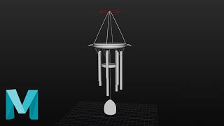 Maya - Modeling & Rigging Dynamic Chimes x2 Speed