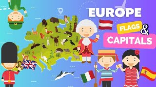 2. EUROPE - Countries, Flags & Capital Cities - countries of the world