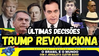 REVIRAVOLTA! TRUMP FAZ REVOLUÇÃO, BOLSONARO FALA SOBRE 2026, NIKOLAS ESCLARECE, LULA, STF, Moraes