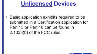 FCC Application Review Requirements