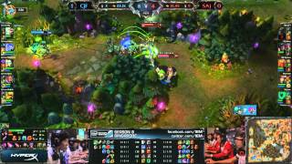 CJ Entus Frost vs Saigon Jokers Game 2 | SemiFinals IEM Singapore 2013 | SAJ vs CJF G2