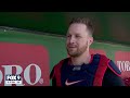 twins catcher ryan jeffers mic d up at spring training