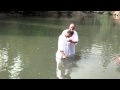 Jordan River Baptism Service