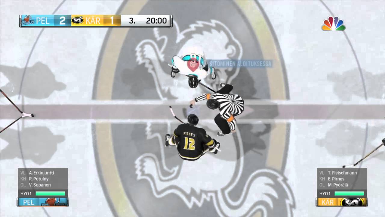 Kärpät-Pelicans 2-3 NHL 16 - YouTube