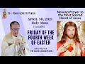 April 30, 2021 | Rosary, Novena Prayer to the Most Sacred Heart of Jesus and 7:00am Holy Mass