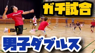 【準決勝】スマッシュ爆速の九州男児と決勝進出をかけた試合！【バドミントン】