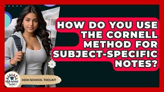 How Do You Use The Cornell Method For Subject-specific Notes? - High School Toolkit