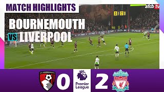 Bournemouth vs Liverpool 0-2 | 2025 Premier League | Match Highlights