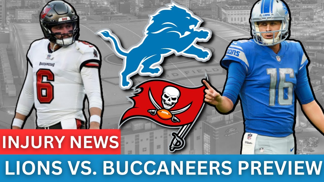 Lions Vs. Buccaneers Preview: Prediction, Keys To The Game, Jahamyr ...