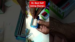 Dr Best self inking Stamp trodat #trodat #diy #selfinkingstamp #viral #shorts