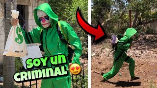 ME CONVIERTO EN UN CRIMINAL VERDE POR UN DÍA 😱 | Roberth Cevallos