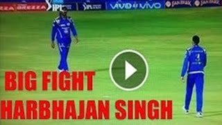 Vivo IPL 2016 | Harbhajan Singh & Ambati Rayudu Fight During Match | Big Fight | Newsadda