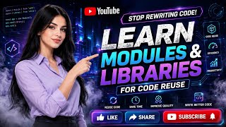 🚀 Stop Rewriting Code! Learn Modules & Libraries for Code Reuse | FuturE_BreaK_CodeR