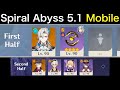 Solo C1 R0 Neuvillette, F2P Prototype Amber!  | Spiral Abyss 5.1 Mobile | Genshin Impact