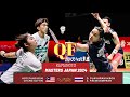 [QF]🇲🇾Hoo Pang Ron-Cheng Su Yin VS 🇹🇭D.Puavaranukroh-S.Paewsampran🔥!! |Kumamotomastersjapan2024|