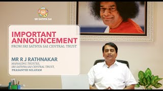 Sri Sathya Sai Central Trust | Conferred with Special Consultative Status by United Nations (ECOSOC)