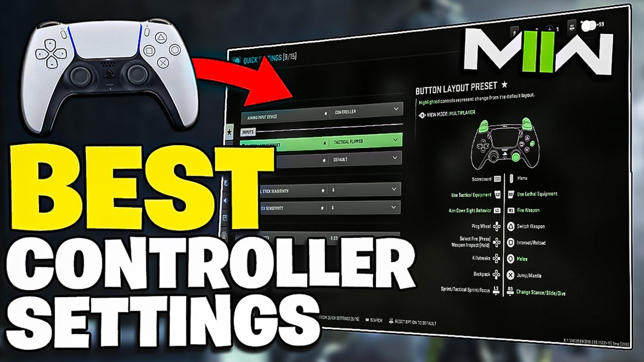 BEST Controller Settings For Modern Warfare 2 BETA (Sensitivity & Aim ...