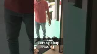 Suami isteri Begaduh depan pejabat