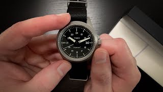 The James Brand x Timex Unboxing (Expedition North Titanium 41mm)