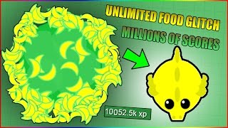 MOPE.IO UNLIMITED FOOD GLITCH! MILLIONS OF SCORES IN THE SERVER!! BEST GLITCH EVER! (Mope.io)