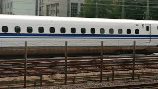 JR東海N700系1000番代(N700A)幹オサG40編成731A東海道新幹線こだま731号新大阪行き田町駅通過