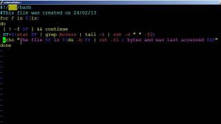 BASH scripting lesson 7 using FOR loops