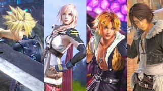 Dissidia Final Fantasy NT Beta - 12 Minutes of Online Gameplay | ft Cloud, Squall, Lightning \u0026 Tidus