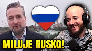 Slovenský politik Blaha jel zachránit svět před Ruskem do Ruska!