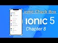 ionic 5 tutorials| how to create checkbox|ionic 5 checkbox |how to activate button on checkbox click
