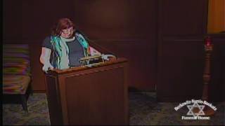 Phyllis Goldston Funeral Service at Berkowitz-Kumin-Bookatz