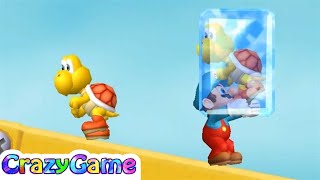 Newer Super Mario Bros Wii World 7 (All Star Coins, Secret Exit, 4K 60fps)