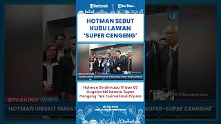 SHORT | Hotman Sindir kubu 01 dan 03 Gugat ke MK karena 'Super Cengeng' Tak Terima Hasil Pilpres