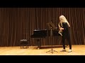 Improvisation 1- Ryo Noda | Alto Saxophone- Josie McClure