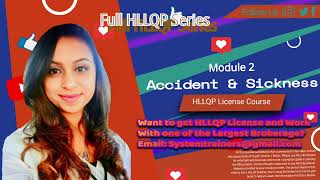 HLLQP ACCIDENT \u0026 SICKNESS |Segment 2|: Riders Part 2 | Full HLLQP A\u0026S Course