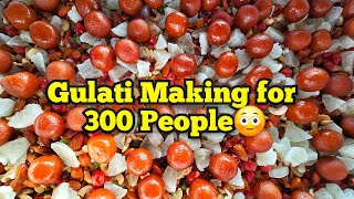 300 लोगों ke lie Orange Flavour Gulati sweet making | Jaipur ki मशहूर sweet दुलत्ती #rizwanali #vlog