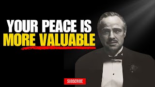 Ignore Their Drama, Your Peace is More Valuable | Godfather motivational wisdom!