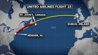 United flight from New Jersey to Ireland diverted to Canada, stranded for days due to weather