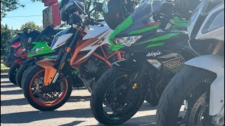 Kawasaki ninja 400 vs 650!