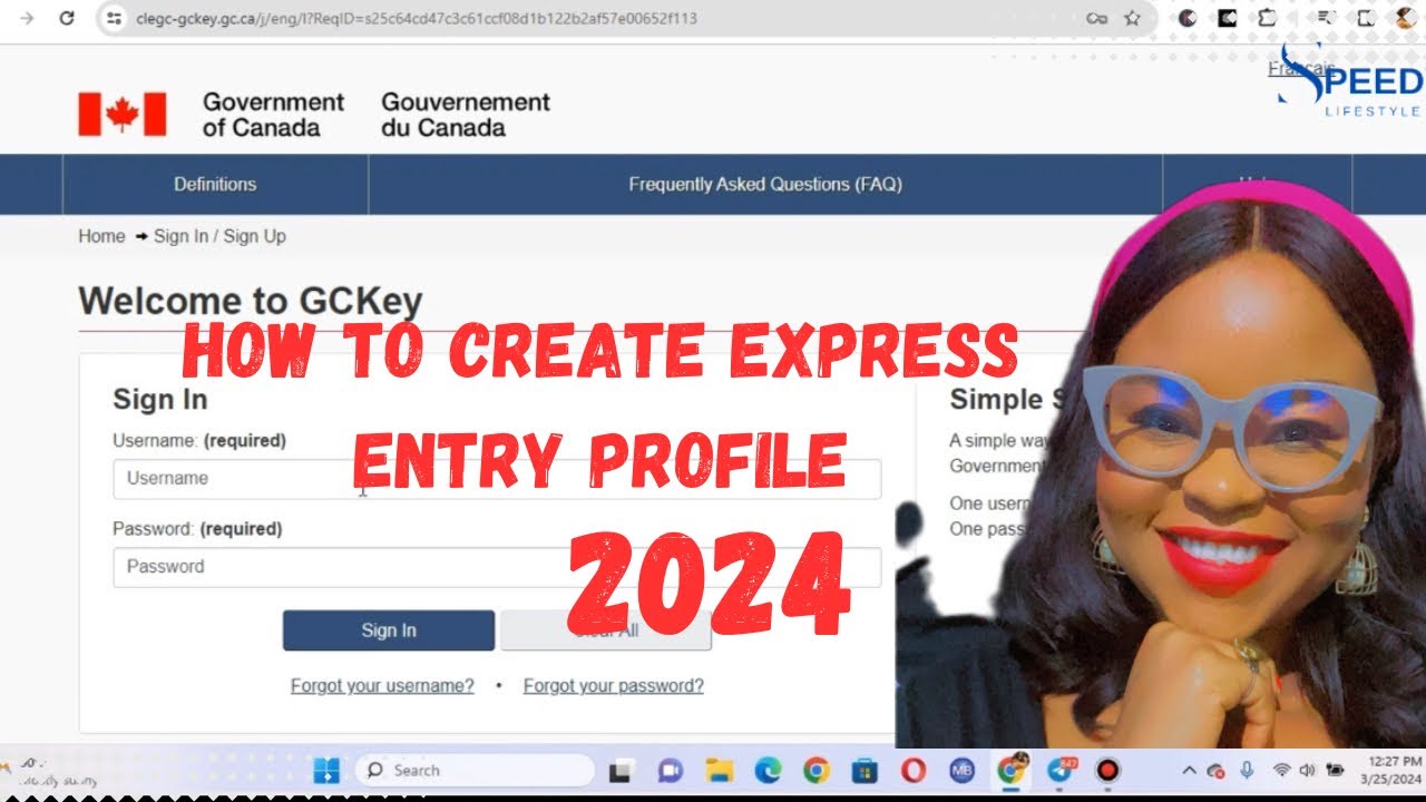 HOW TO CREATE EXPRESS ENTRY PROFILE FOR CANADA PR | Step By Step ...