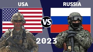 USA vs Russia Military Power Comparison 2023 | Russia vs USA