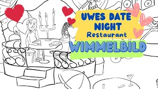 Ist es die Richtige? Uwe's Date mit Uschi 💕Geschichten vom Wimmelbild | Storytime