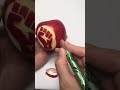 【asmr carving】りんごを削る音 apple carving sound black lives matter relax satisfying