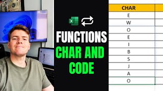 CHAR and CODE Functions in Excel