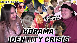 Siblings react to 'K-drama having identity crisis' 🤦‍♀️😂