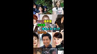 2024最新盤元夫婦だと知って驚く有名人ランキングTOP10