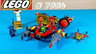 레고 아틀란티스 심해의 침입자 7984 조립 리뷰 LEGO 7984 Atlantis Deep Sea Raider Build Review